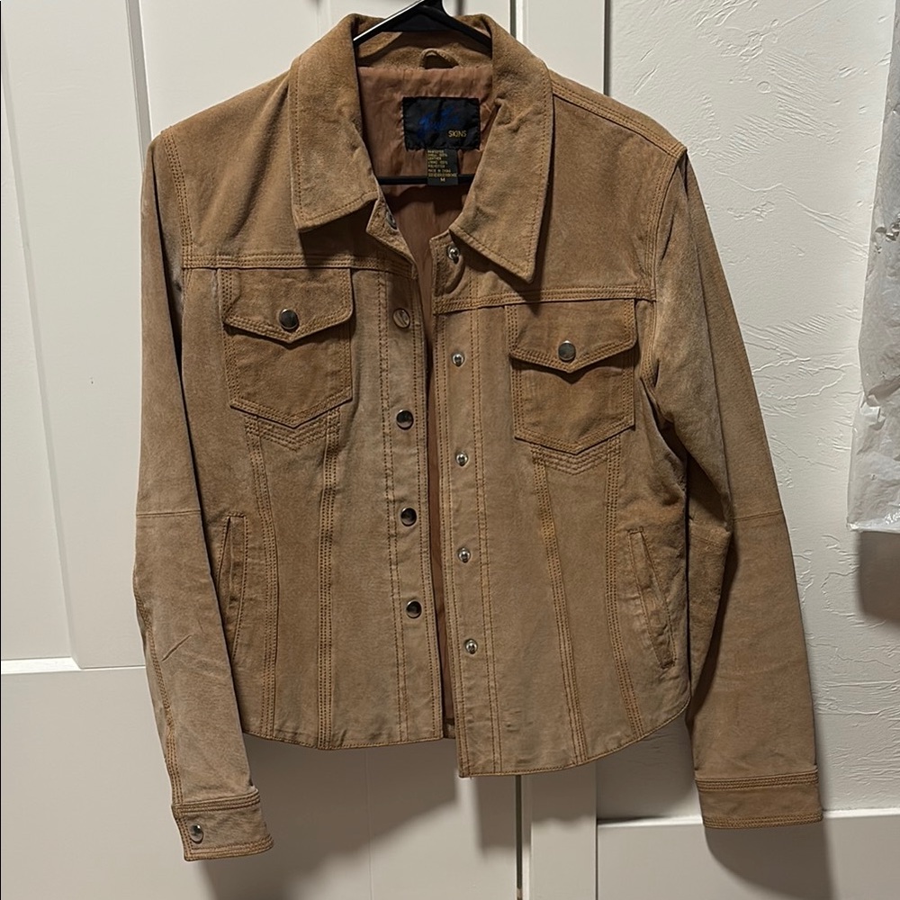 Tan Suede Jacket